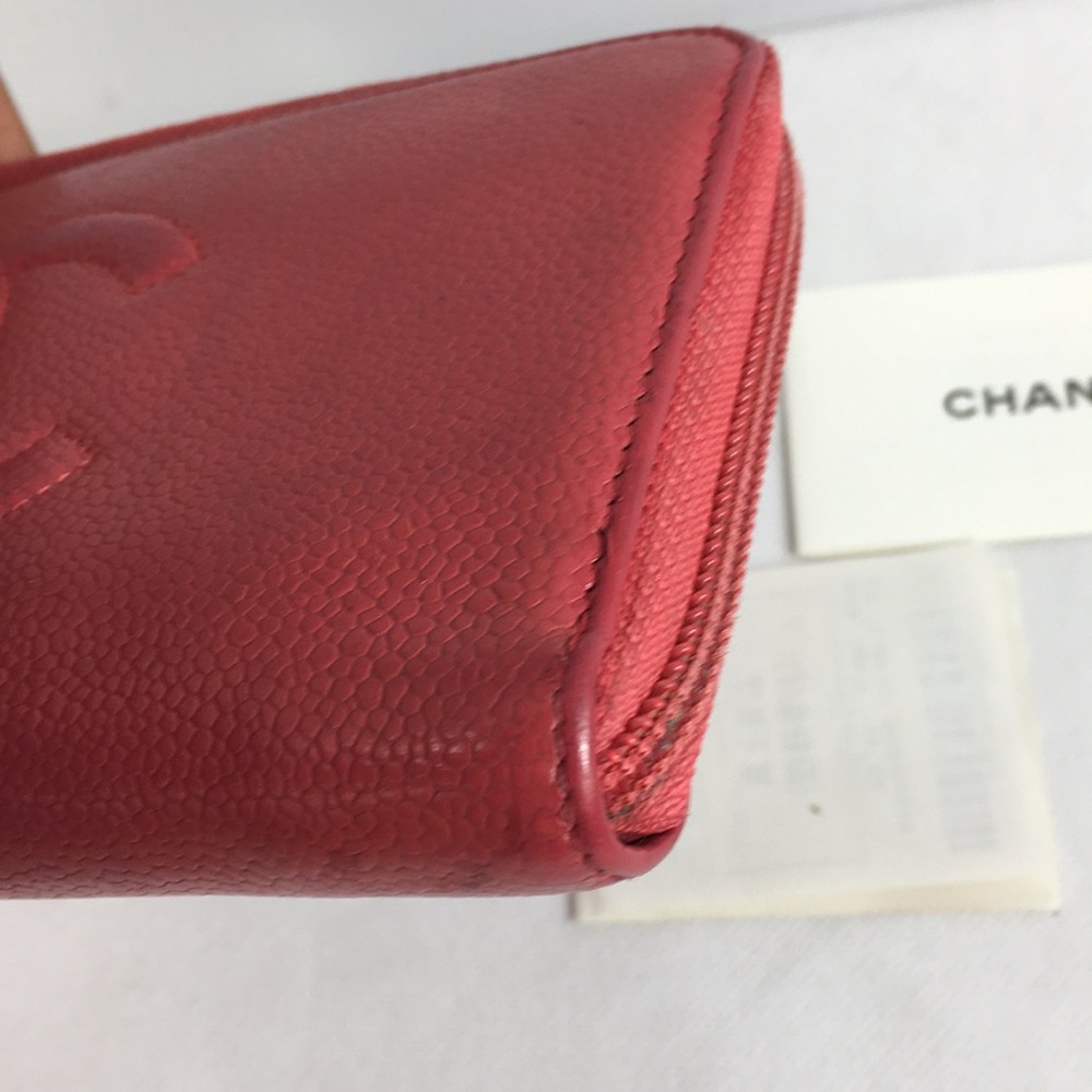 ๐ CAVIAR ๐ zippy chanel wallet - Picture 14 of 16